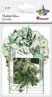 Szkolne artykuły papiernicze - Naklejki foliowe Kwiaty białe 30szt - Titanum - miniaturka - grafika 1