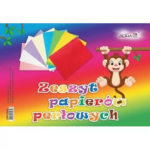 Zeszyt Papierów Perłowych 17X25Cm Zpp-0303, Aliga - Szkolne artykuły papiernicze - miniaturka - grafika 1