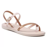 Sandały damskie - Ipanema Sandały Fashion Sand VIII Fem 82842 Beżowy Złoty - miniaturka - grafika 1