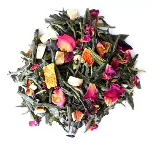 Herbata zielona o smaku Sencha Bożonarodzeniowa100g najlepsza herbata liściasta sypana w eko opakowaniu - Herbata - miniaturka - grafika 1