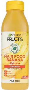 Szampon odżywczy do włosów suchych i bardzo suchych Garnier Fructis Hair Food Banana Ultra Nutritive Shampoo 350 ml (3600542289658) - Szampony do włosów - miniaturka - grafika 1