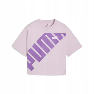 PUMA KOSZULKA POWER CROPPED 67789660 r M - Koszulki i topy damskie - miniaturka - grafika 1