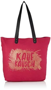 Grafik Werkstatt Shopper lniana torebka damska ulubiona torba, Czerwony/złoty, 47,5x39x47,5 cm (B x H x T) - Torebki damskie - miniaturka - grafika 1