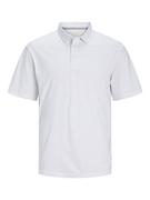 Koszulki męskie - Jack & Jones Koszulka polo w kolorze białym - miniaturka - grafika 1
