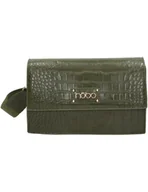 Portfele - Mały portfel Nobo, etui na karty czerwony - miniaturka - grafika 1