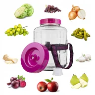 Pojemniki kuchenne - Słój Słoik Szklany 23L Gąsior WIELOFUNKCYJNY Na Wino Nalewki Ogórki Kapustę - miniaturka - grafika 1