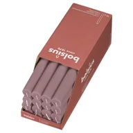 Świece - Bolsius Świece stołowe Shine, 16 szt., 27 cm, popielaty róż Sfeerpunt - miniaturka - grafika 1