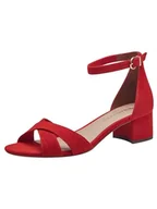 Moda i Uroda OUTLET - Tamaris Damskie sandały 1-28226-42, czerwony, 38 EU - miniaturka - grafika 1