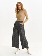 Spodnie damskie - Spodnie damskie szare - SSP4337SZ spodnie długie - TOP SECRET - Odzieżowy sklep internetowy TOP SECRET - miniaturka - grafika 1