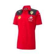 Koszule męskie - Koszula męska czerwona Scuderia Ferrari F1 Team 2018 - miniaturka - grafika 1