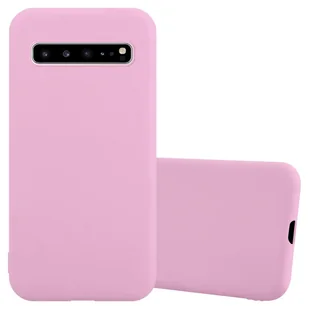 Pokrowiec Do Samsung Galaxy S10 5G Etui w CANDY RÓŻOWY TPU Silikon Obudowa Case Cover Ochronny Plecki Cadorabo - Etui i futerały do telefonów - miniaturka - grafika 1