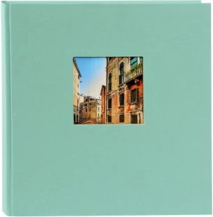 Goldbuch Trend 27507 album na zdjęcia, 60 stron przekładanych pergaminem, 30 x 31 cm, kolor aqua 27 507 - Albumy fotograficzne - miniaturka - grafika 1