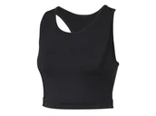 Bielizna sportowa damska - CRIVIT Sportowy biustonosz damski, Light Level (Czarny, XS (32/34)) - miniaturka - grafika 1