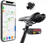 Lokalizatory GPS - LAMPKA ROWEROWA UKRYTY LOKALIZATOR GPS TRACKER - miniaturka - grafika 1