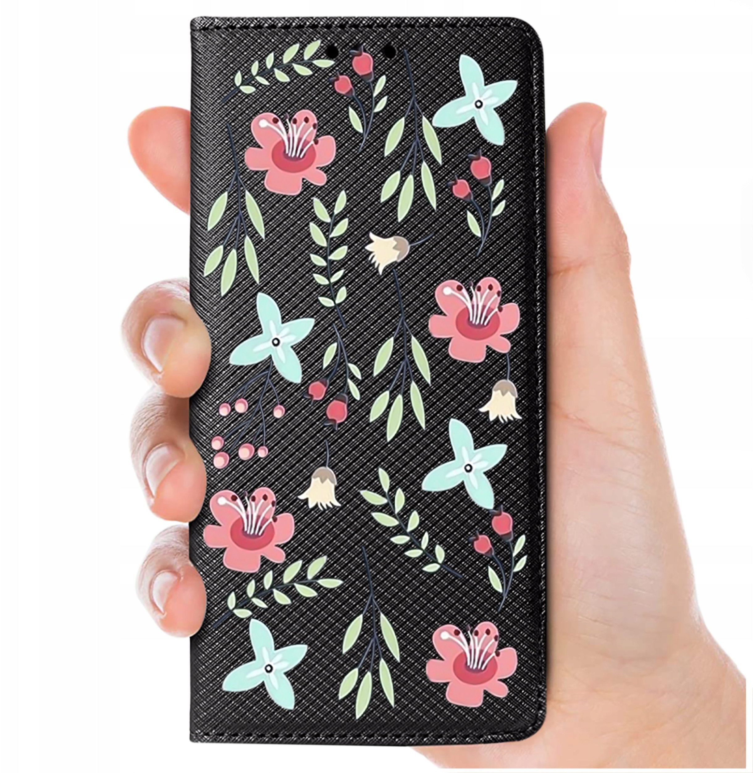 Etui do Samsung Galaxy M21 MAGNET WZORY CASE PORTFEL + SZKŁO 9H