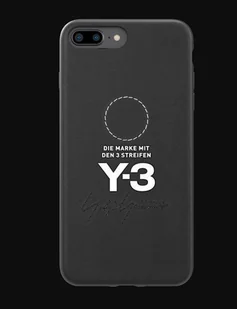 Adidas ETUI ADIDAS Y-3 MOULDED CASE LEATHER IPHONE 6 PLUS / 7 PLUS / 8 PLUS CZARNE standard - Etui i futerały do telefonów - miniaturka - grafika 1