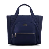 Torby podróżne - Torba na laptopa 14’’ z nylonu granatowa - miniaturka - grafika 1