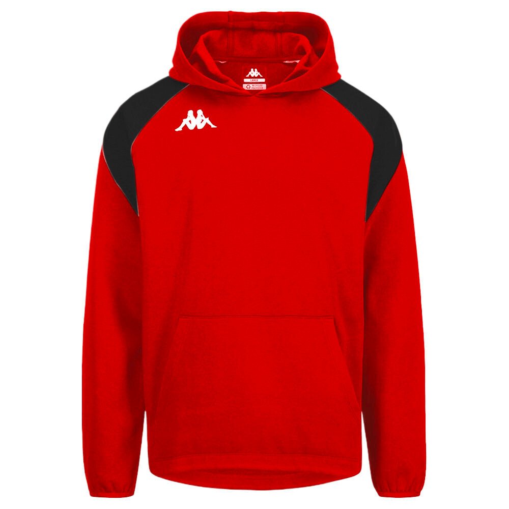 Bluza dziecięca Kappa LIANTO Red/Black 10Y