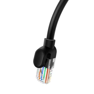 Kabel sieciowy Baseus Ethernet CAT5, 1m (czarny) - Kable miedziane - miniaturka - grafika 6