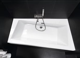 Wanna asymetryczna Besco Infinity 170 x 110 prawa - Wanny - miniaturka - grafika 1