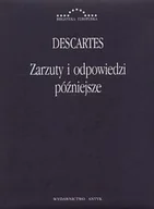 Filozofia i socjologia - WYDAWNICTWO ANTYK MAREK DEREWIECKI ZARZUTY I ODPOWIEDZI PÓŹNIEJSZE - miniaturka - grafika 1