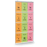 Akcesoria do reklamy - B2B Partner Kieszenie na ulotki do wystaw sklepowych 12x A4 10989 - miniaturka - grafika 1