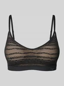 Biustonosze - Biustonosz typu bralette z obszyciem z koronki - miniaturka - grafika 1