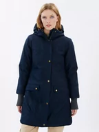 Kurtki damskie - finside Parka zimowa "Oikku" w kolorze granatowym - miniaturka - grafika 1