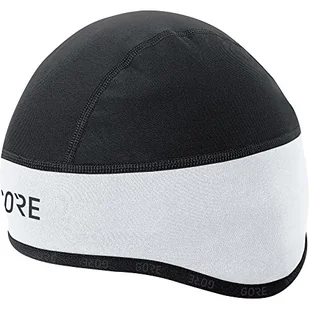 GORE WEAR GORE Wear Wiatroszczelna męska czapka rowerowa, C3 Windstopper, 100398 biały biały i czarny 60-64 -0199-Large100398019903-0199 - Koszulki i topy damskie - miniaturka - grafika 1