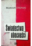 Książki o kulturze i sztuce - Świadectwa obecności dedykacja autora - miniaturka - grafika 1