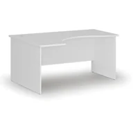 Biurka - Biurko narożne PRIMO WHITE, 1600 x 1200 mm, lewe, białe - miniaturka - grafika 1