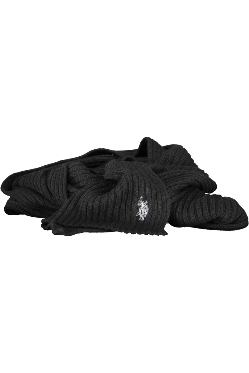US POLO ASSN. MĘSKI CZARNY SZALIK - on_order