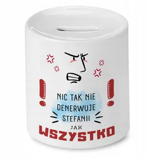 Skarbonka Dla Stefani na Urodziny Imieniny Prezent z Nadrukiem ze Zdjęciem - Skarbonki - miniaturka - grafika 1