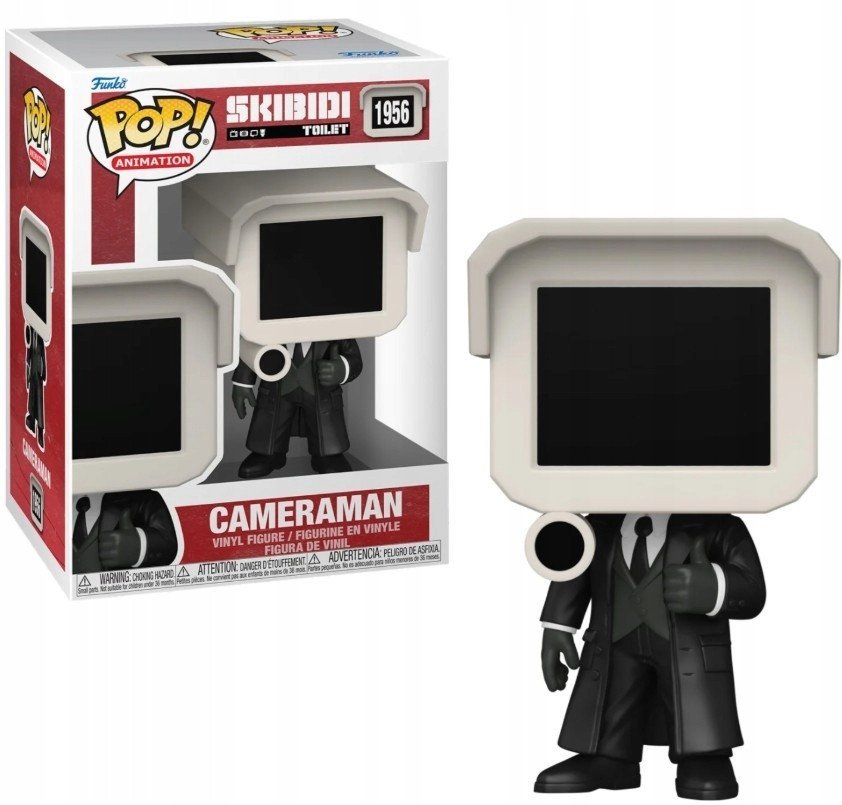 FUNKO POP! Vinyl Figure: Skibidi Toilet - Cameraman