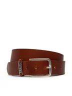 Paski - Guess Pasek Męski Detailed Loop Belt M4BZ29 L0VE0 Brązowy - miniaturka - grafika 1