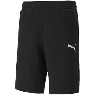 Spodenki męskie Puma teamGOAL 23 Casuals Shorts czarne - Spodnie sportowe męskie - miniaturka - grafika 1