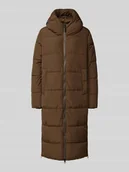 Płaszcze damskie - Płaszcz pikowany z kapturem - miniaturka - grafika 1