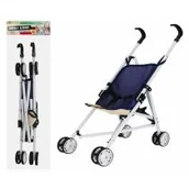 Domki dla lalek - Wózek dla lalek parasolka metalowy granatowy MEGA CREATIVE 536565 - miniaturka - grafika 1