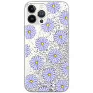 Etui i futerały do telefonów - ERT GROUP etui na telefon Apple Iphone XS, case oryginalny i oficjalnie licencjonowany przez Babaco, wzór Flowers 021, optymalnie dopasowane, z efektem płynnego brokatu - miniaturka - grafika 1