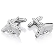 Spinki do mankietów i krawatów - Spinki do mankietów X2 Koń - miniaturka - grafika 1