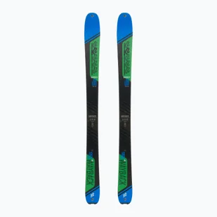 Narty skiturowe dziecięce K2 Wayback Jr niebiesko-zielone 10G0206.101.1 136 cm - Narty - miniaturka - grafika 1