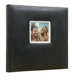 Albumy fotograficzne - ALBUM tradycyjny BEKRI2 na 20 kart/40 stron SKÓROPODOBNY grafitowy - miniaturka - grafika 1