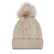 Czapki dla dzieci - Czapka 4F 4FJWAW24ACAPF421 Beżowy - miniaturka - grafika 1