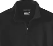 Bluzy męskie - Carhartt Bluza Carhartt Quarter Zip Mid Mock Neck Black - miniaturka - grafika 1