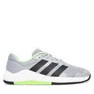 Sneakersy męskie - Buty na siłownię adidas Dropset Base JS3163 Szary - miniaturka - grafika 1