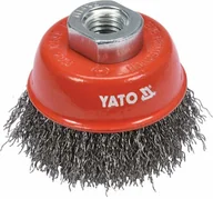 Materiały ścierne - YATO SZCZOTKA DOCZOŁOWA M14  65mm INOX - miniaturka - grafika 1