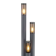 Lampy ogrodowe - Lampa na maszt Boston, 3-punktowa, antracyt - miniaturka - grafika 1