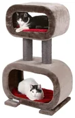 Drapaki dla kotów - Kerbl Drapak dla kota Rubin, szary i czerwony 81512 - miniaturka - grafika 1