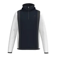 Bluzy męskie - Bluza męska Head CLUB 25 TECH Hoodie Men Navy/White S - miniaturka - grafika 1