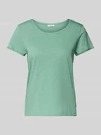 Koszulki i topy damskie - T-shirt o kroju regular fit z czystej bawełny - miniaturka - grafika 1